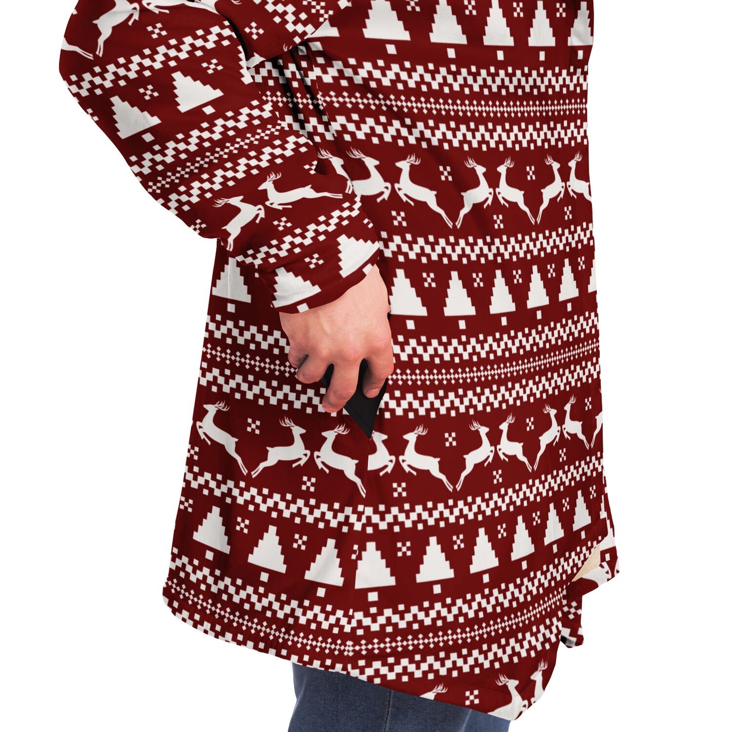 christmas hooded cloak