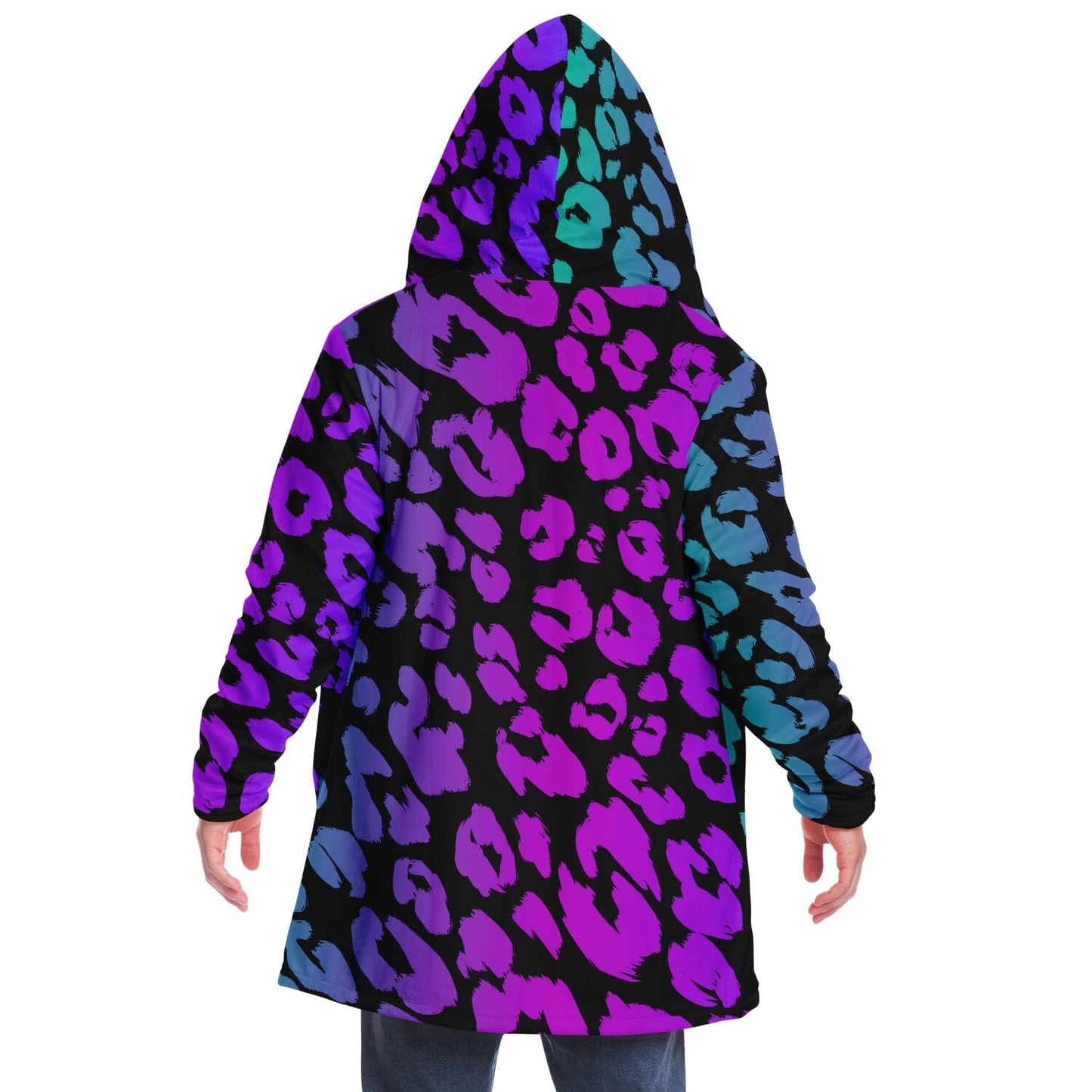 Purple Leopard, Hooded Cloak