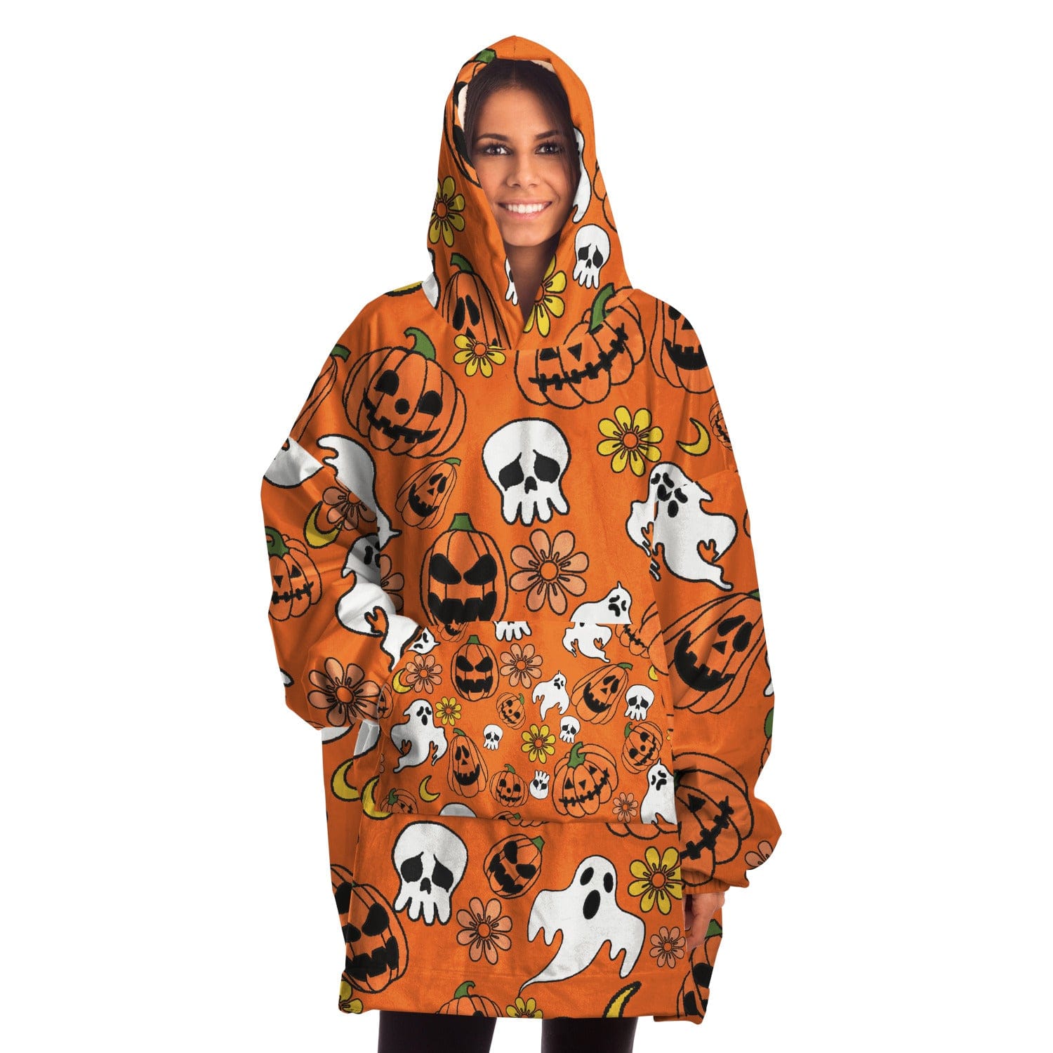 Halloween Costume hoodie blanket